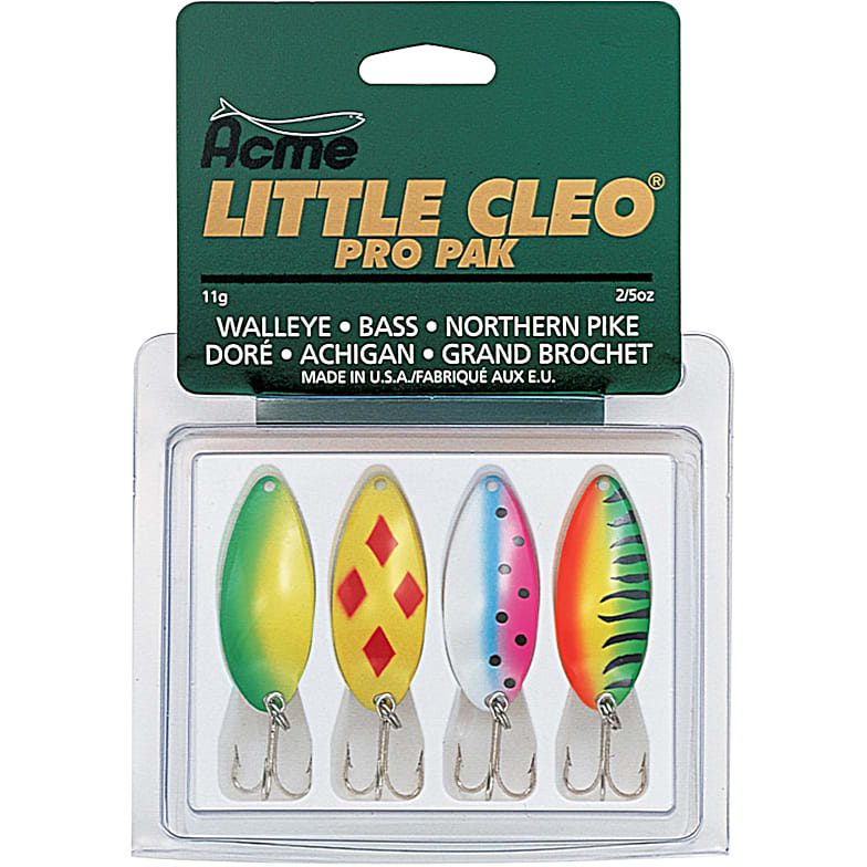 Acme Little Cleo Fishing Lure, Silver/Red, 3/4-Ounce : Sports & Outdoors 