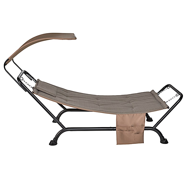 Wilson & fisher hotsell red sling folding lounger