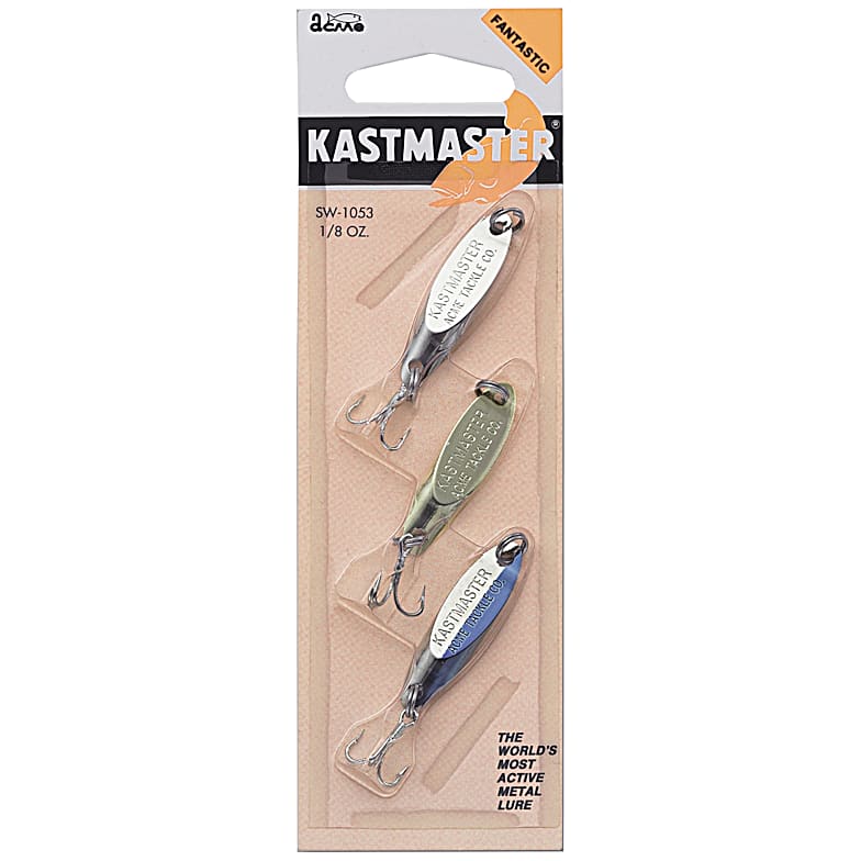 1/4 oz. Kastmaster Multicolored Lures - 3 Pk. by Acme Tackle Company at  Fleet Farm