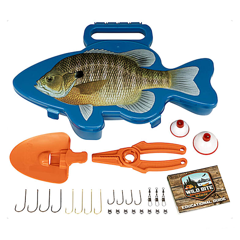 Shakespeare Kid's Youth Child's Tackle Box WithTray Insert fun To Fish Crab  new