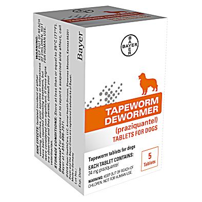 Tapeworm Dewormer For Dogs 5 Ct by Bayer at Fleet Farm