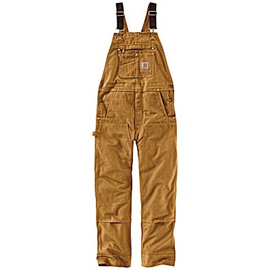 Men's Brown Duck Bib Overalls by Carhartt at Fleet Farm