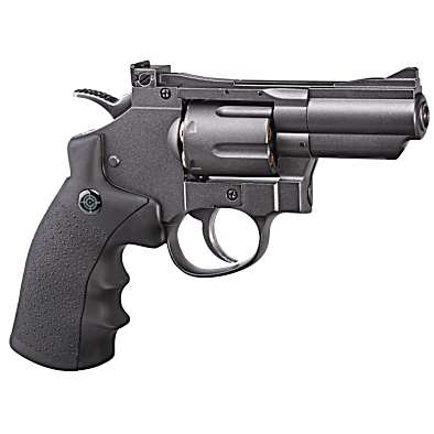 CO2 Powered Dual Ammo Full Metal Snub Nose Air Revolver by Crosman