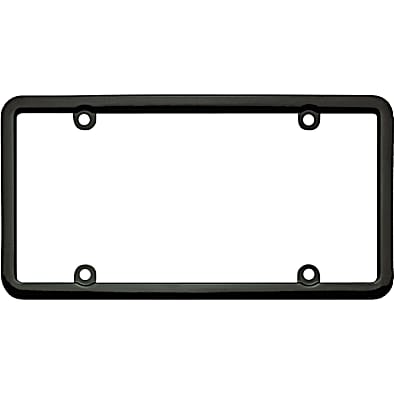 Black Classic Lite License Plate Frame by Cruiser Accessories at