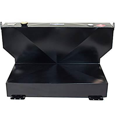 HD Series 98 gal Black T-Top L-Shape Steel Transfer Tank by Better