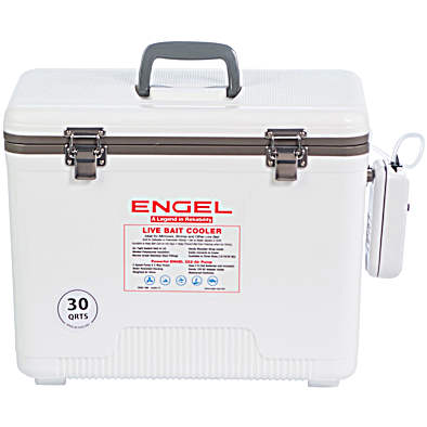 30 Qt. Live Bait Dry Box/Cooler by Engel at Fleet Farm