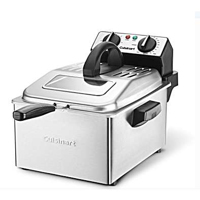 4 qt Stainless Compact Deep Fryer by Cuisinart at Fleet Farm