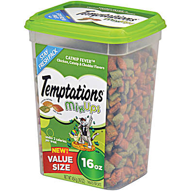 Temptations MixUps Crunchy Cat Treats Catnip Fever 16 oz