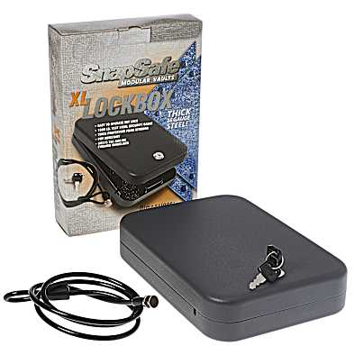 X-Large Keyed Lockbox by Snap Safe at Fleet Farm