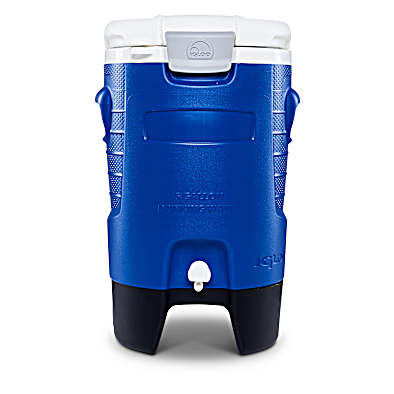 Karlie Duo Max Voer- En Waterdispenser – 5 Liter, Met Antislip Bodem, Regelbare Porties – Blauw, Voor Honden En Katten