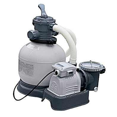 Krystal Clear 2,800 gph 110-120V Sand Filter Pump w/ GFCI by Intex