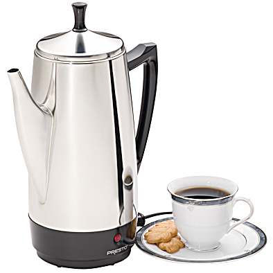 Presto 12 Cup Stainless Steel Coffee Percolator