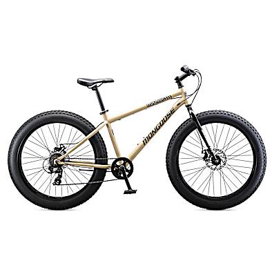 26 in Tan Fat Tire Mongoose Malus Mountain Bike by Mongoose at Fleet Farm