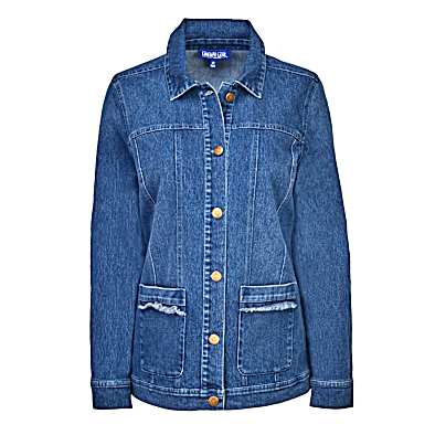 Liberty denim chore coat store