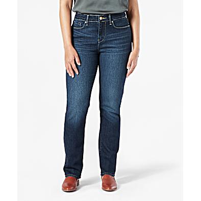 Signature levi strauss modern straight jeans hot sale