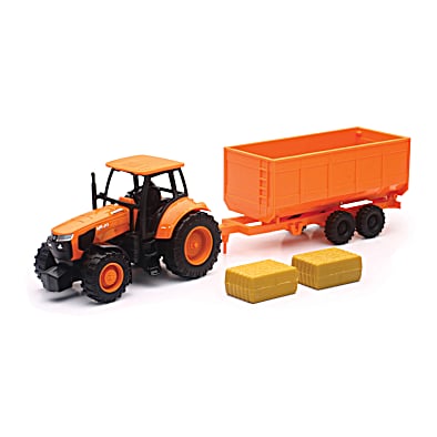 1/32 Scale Farm Tractor & Trailer - Assorted by Kubota at Fleet Farm
