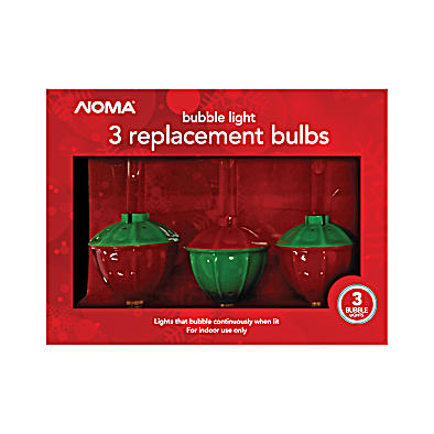 Replacement Bubble Lights - 3 Pk by Sylvania at Fleet Farm