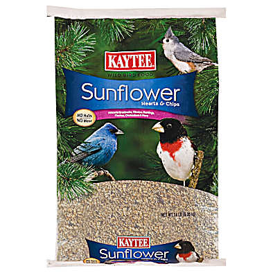 Kaytee Sunflower Hearts Chips Wild Bird Food 14 lb Bag