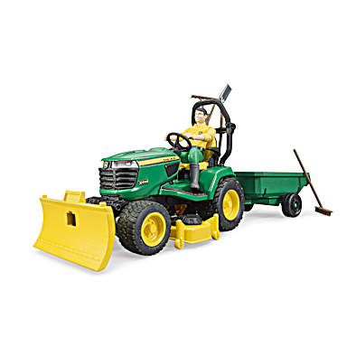 John Deere Lawn Tractor w Trailer Gardener by bruder at Fleet Farm