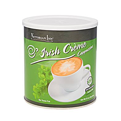 32 oz Irish Creme Instant Cappuccino Mix by Victorian Inn at Fleet