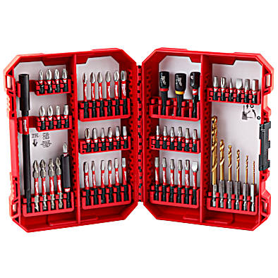 SHOCKWAVE Impact Duty™ Drill & Drive Set - 60 Pc by Milwaukee at