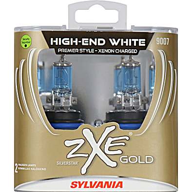9007 SilverStar Halogen Headlight Bulb - 2 Pk by ZXE Gold at Fleet