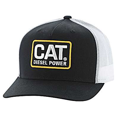 Men's Retro Diesel Power Trucker Cap by CAT at Fleet Farm