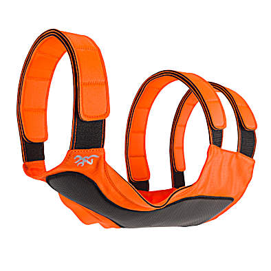 Safety Orange Chest Protection Vest for Dogs Large by Browning at