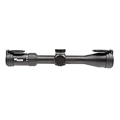 Whiskey4 4-16x44mm Exposed Zero Stop Rifle Scope by SIG SAUER at