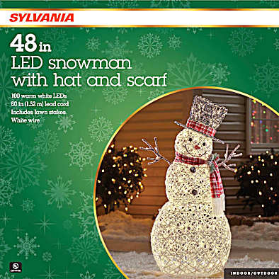 Amazon.com: Tangkula 5 FT Christmas Lighted Snowman with