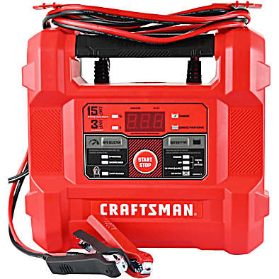 15 Amp 6 12 Volt Automotive Battery Charger Maintainer by CRAFTSMAN at Fleet Farm