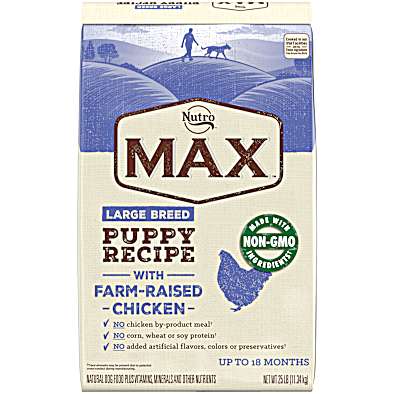Puppy Large Breed Farm Raised Chicken Dry Dog Food by Nutro Max at Fleet Farm