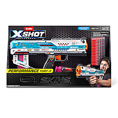 Skins Pro Series Performance Fury-X Blaster (40 Darts) by ZURU X