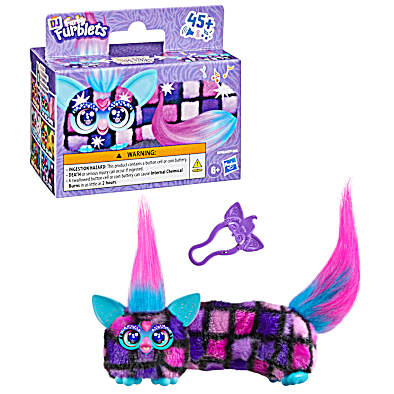 DJ Furblets Dis-Co-Dazz Mini Electronic Plush Toy - Assorted by