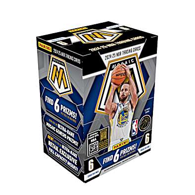 2024-25 Panini Mosaic Basketball Trading Cards Blaster Box by
