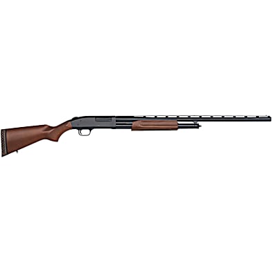500 12Ga Pump-Action Wood Stock Shotgun by Mossberg at Fleet Farm