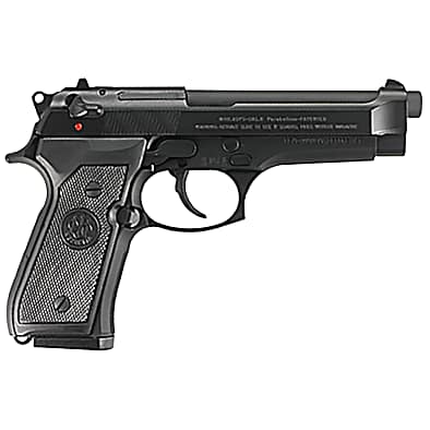 92FS 9mm Black Semi-Auto Synthetic Stock Handgun by Beretta at