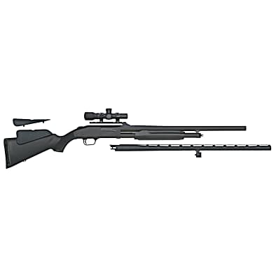 M500 Field/Slug Combo 12Ga Black Pump-Action Shotgun w/ Scope by