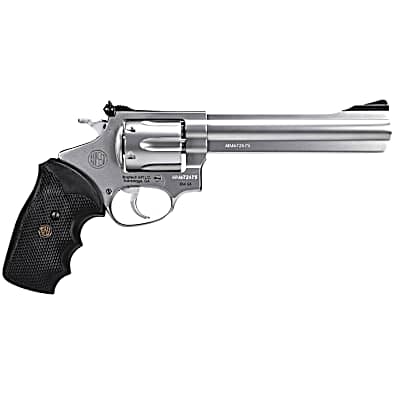 357 Magnum RM66 Stainless Steel Gloss 6-Round Revolver by Rossi at