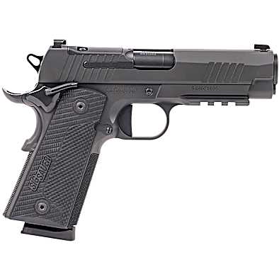 Sig Sauer 1911XCA45BXR3 1911 XCarry 45 ACP 8rd 4.25 Black DLC