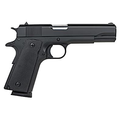 Tisas 10100518 1911 A1 Service 45 ACP 7+1, 5 Black Steel Barrel