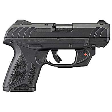 Ruger 3830 Security-9 Compact 9mm Luger 3.42 Barrel 10+1, Black