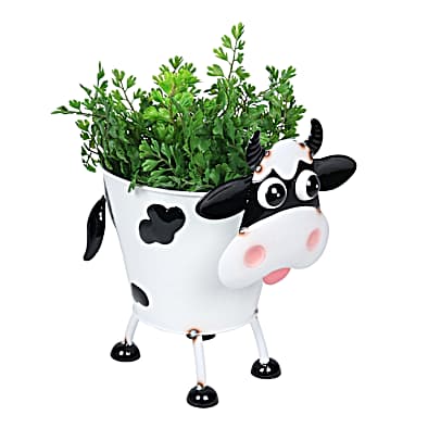 Exhart Metal Cow Planter | by Fleet Farm