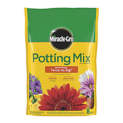 Miracle-Gro Potting Mix | 8 qt