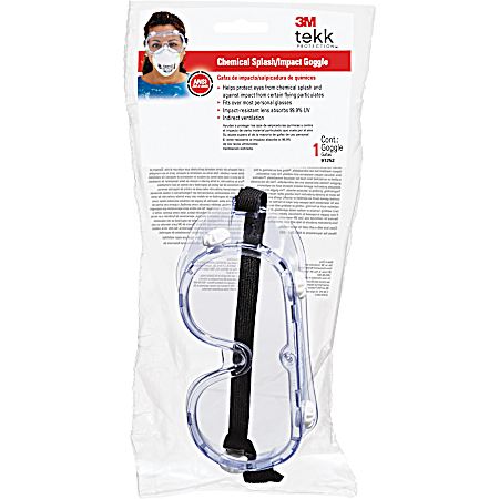 Chemical Splash & Impact-Resistant Goggles