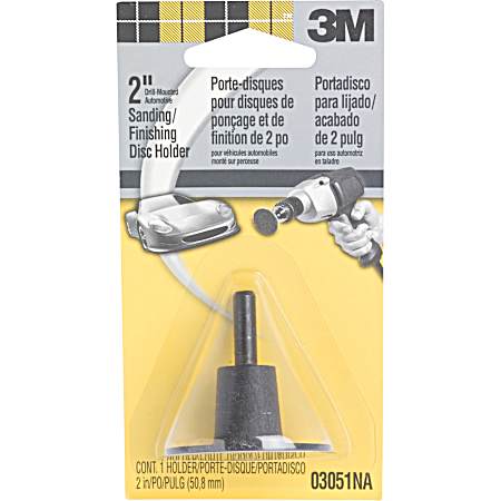 Drill-Mounted Disc Holder