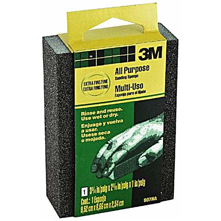 Small Area Sanding Sponge - Extra Fine/Fine