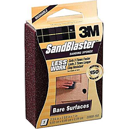 SandBlaster 150-Grit Sanding Sponge