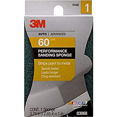 Performance Sanding Sponge 60 Grit