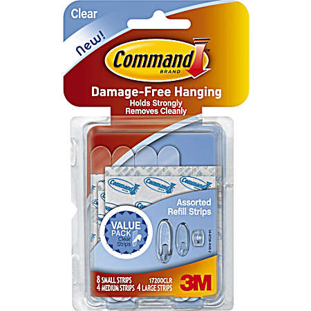 Clear Refill Strips Assortment